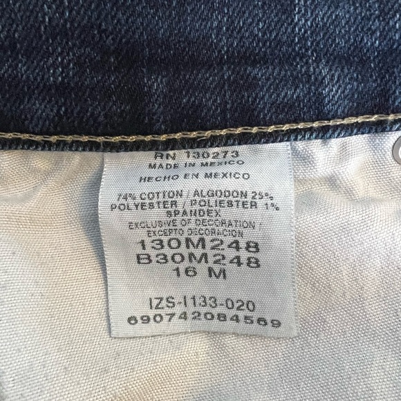 RIDERS BY LEE CLASSIC FIT JEANS SZ 16 M - Picture 5 of 7